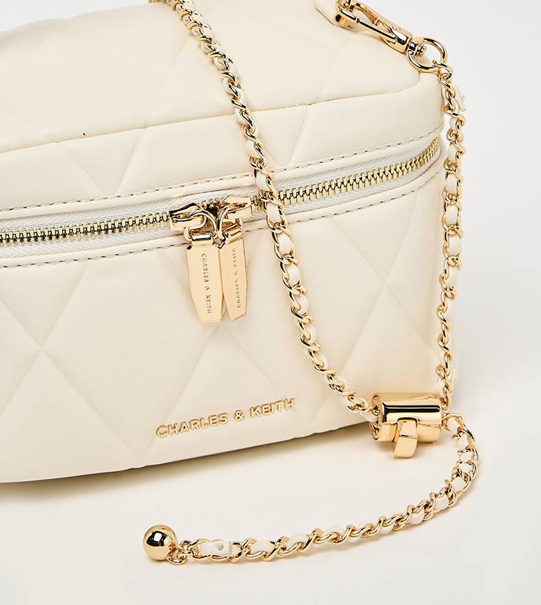 ARWEN Quilted Top Handle Crossbody Bag