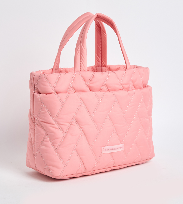 CHERVON Quilted Boxy Tote Bag