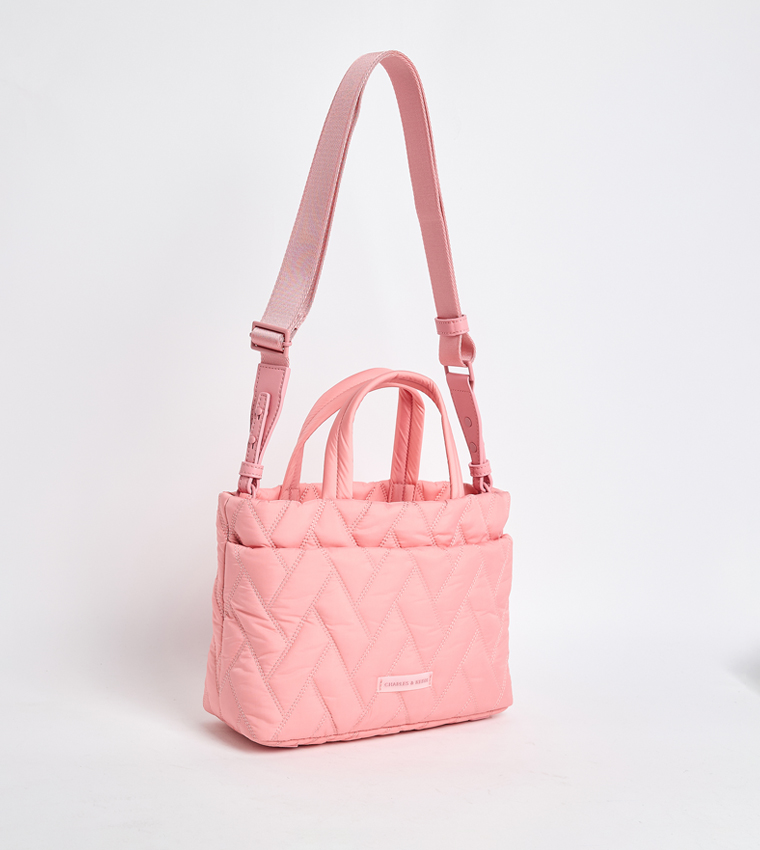 CHERVON Quilted Boxy Tote Bag
