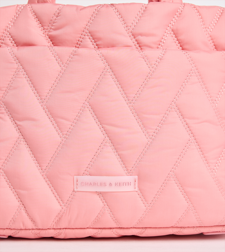 CHERVON Quilted Boxy Tote Bag