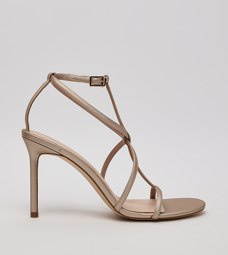 Strappy Stiletto Heel Sandals