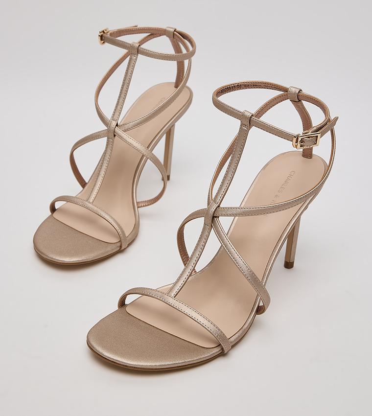 Strappy Stiletto Heel Sandals