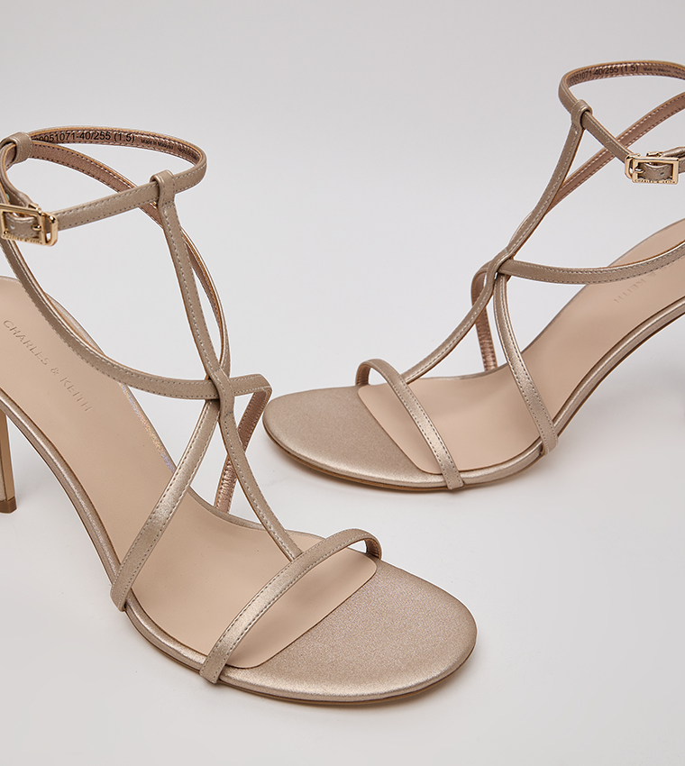 Strappy Stiletto Heel Sandals