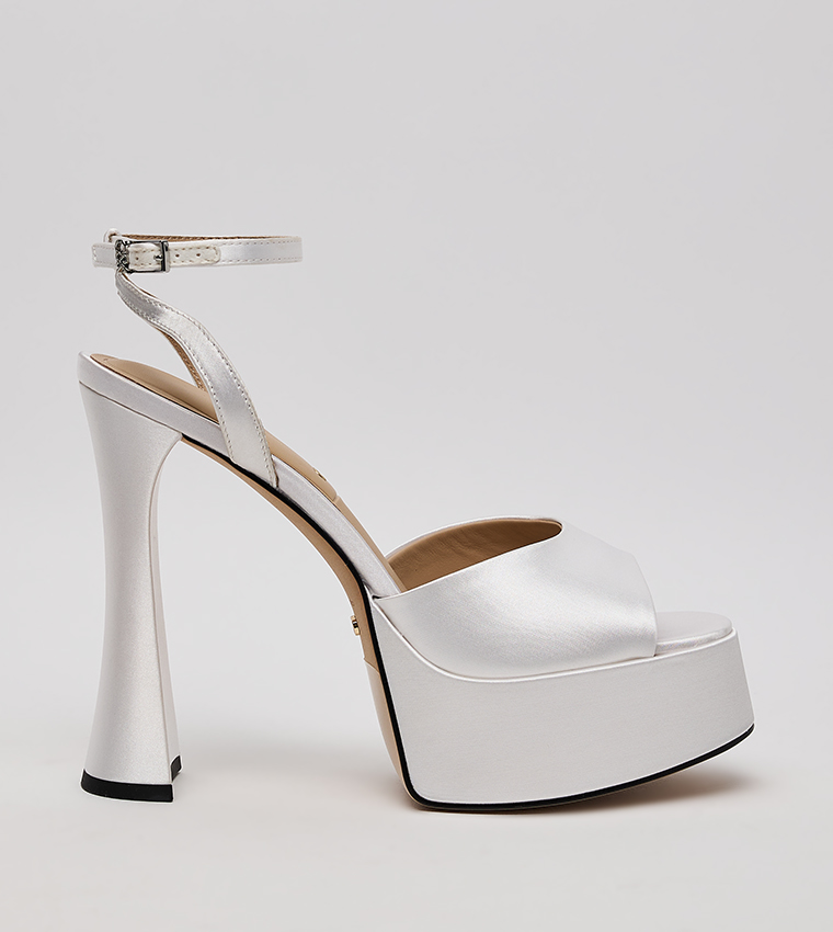 MICHELLE Ankle Strap Platform Heel Sandals