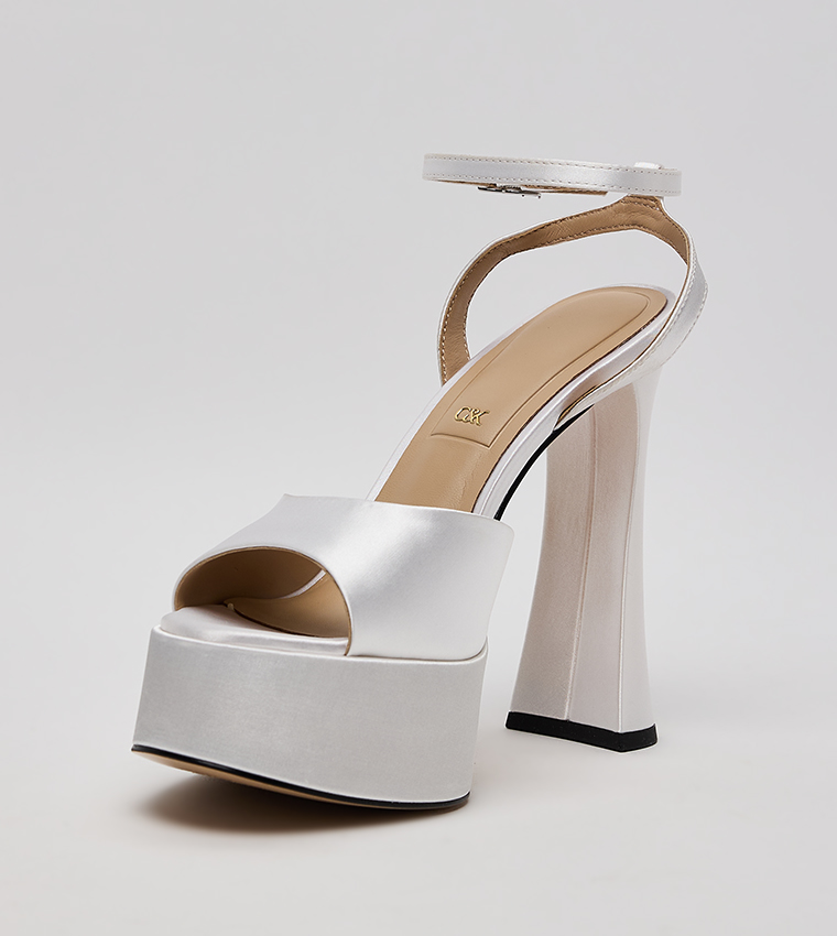 MICHELLE Ankle Strap Platform Heel Sandals