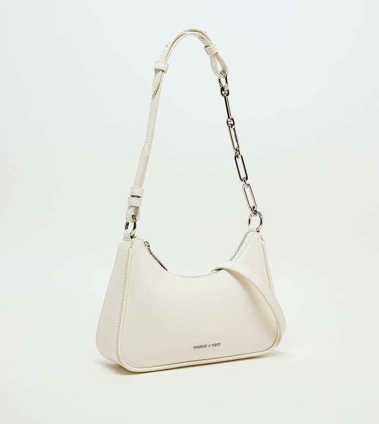 LANE Textured Shoulder Bag