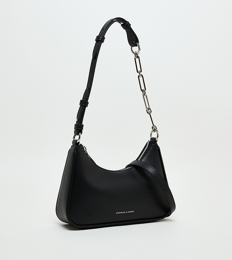LANE Textured Shoulder Bag