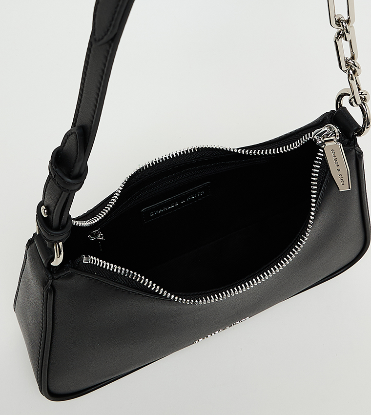 LANE Textured Shoulder Bag