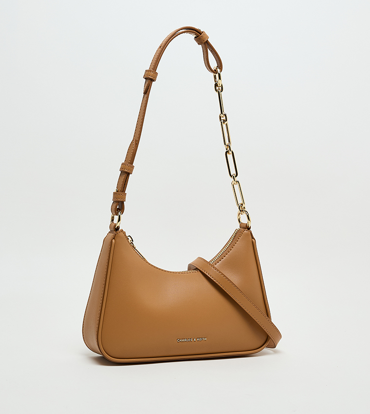 LANE Textured Shoulder Bag
