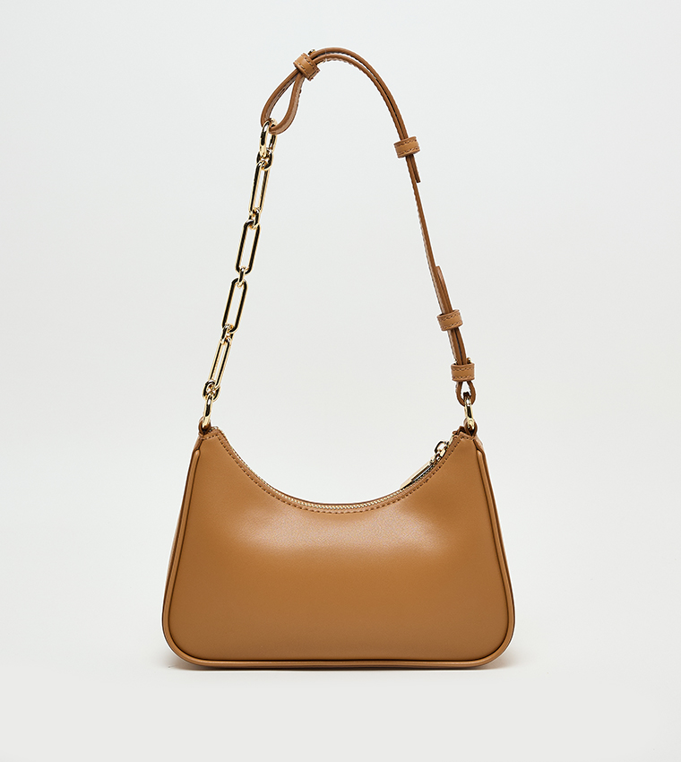 LANE Textured Shoulder Bag