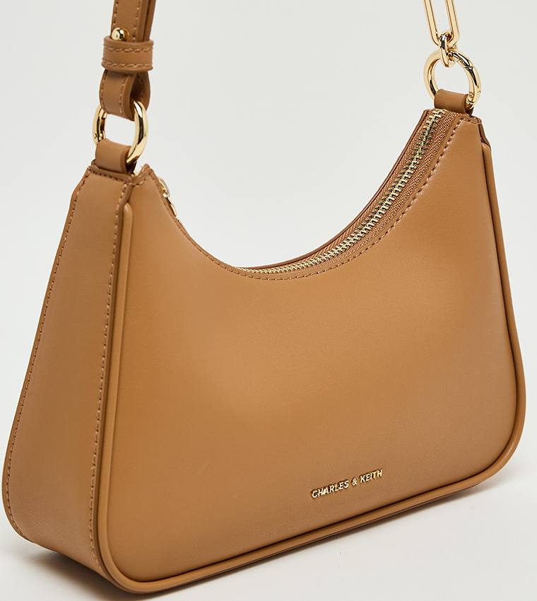 LANE Textured Shoulder Bag