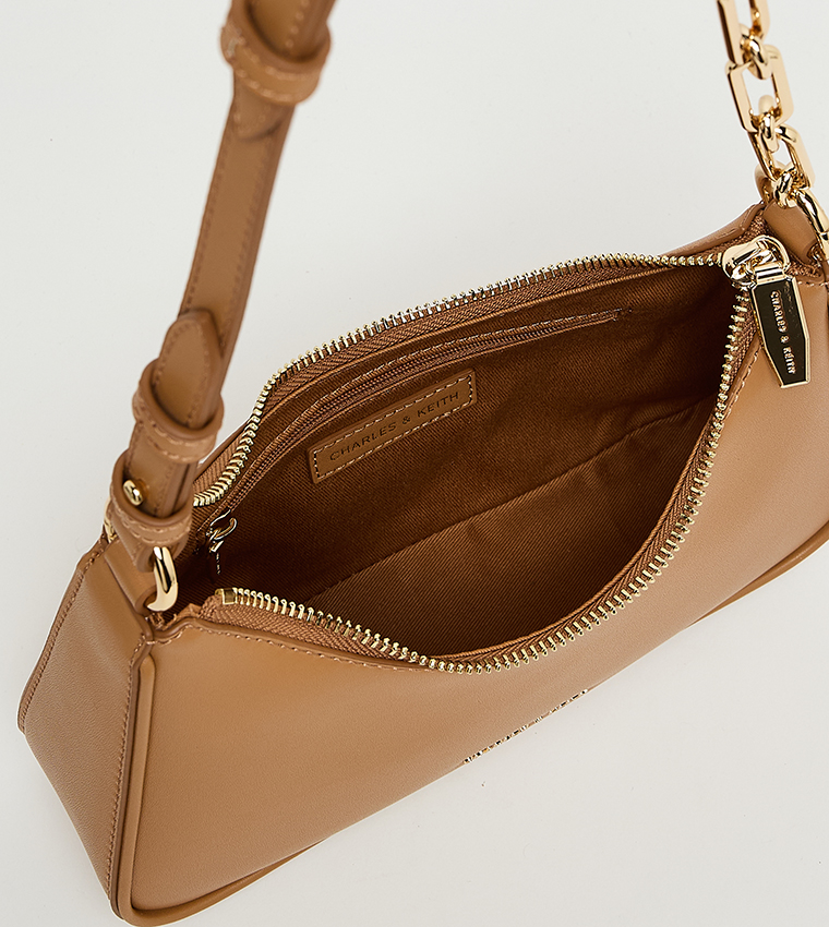 LANE Textured Shoulder Bag