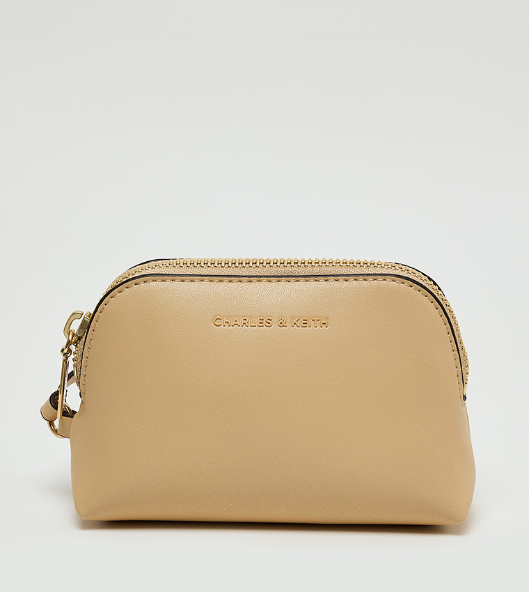 IDA Raffia Bucket Bag with Pouch