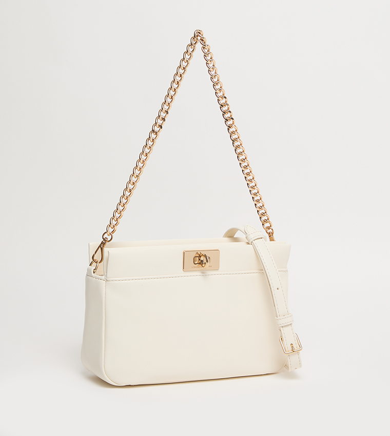 LENNIE Textured Shoulder Bag