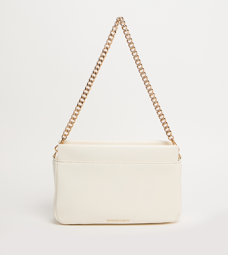 LENNIE Textured Shoulder Bag