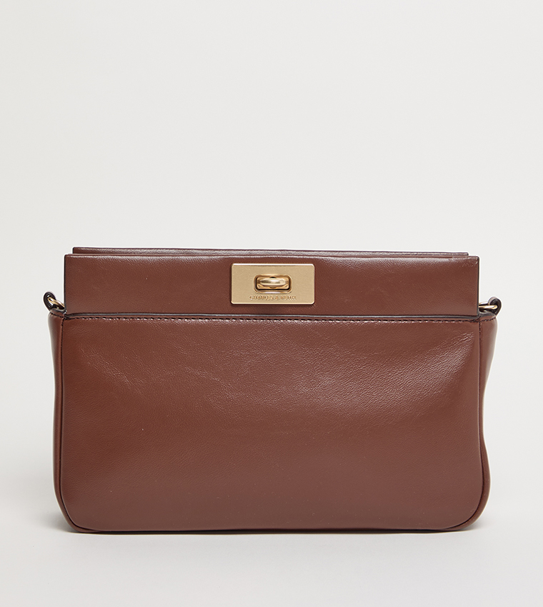 LENNIE Textured Shoulder Bag
