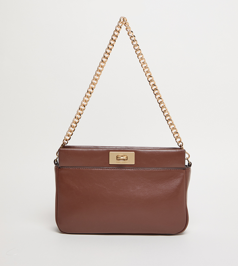 LENNIE Textured Shoulder Bag