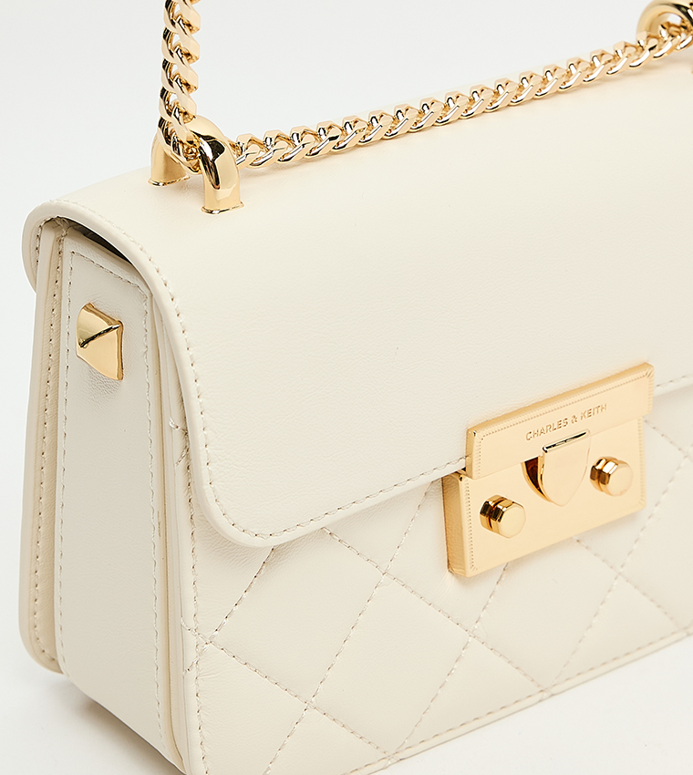 ALVA Quilted Flap Shoulder Bag