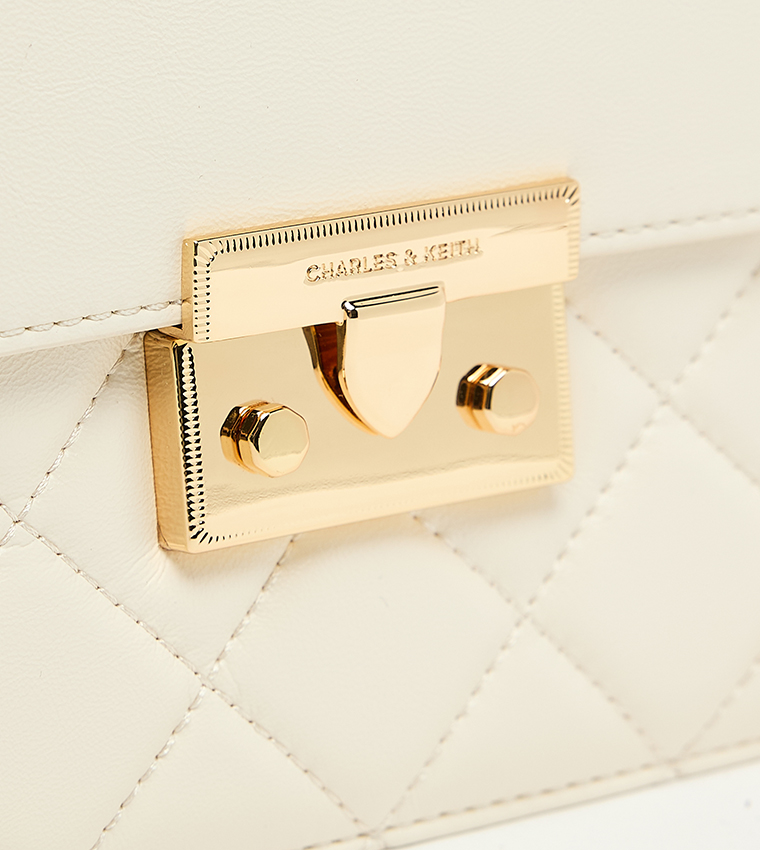 ALVA Quilted Flap Shoulder Bag