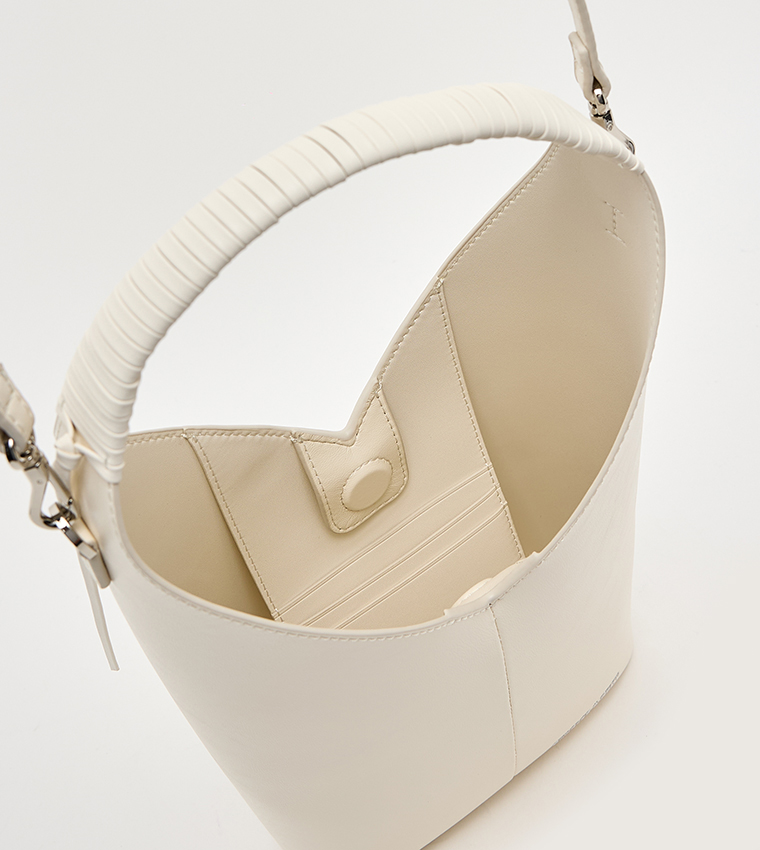 SIMONE Textured Bucket Bag