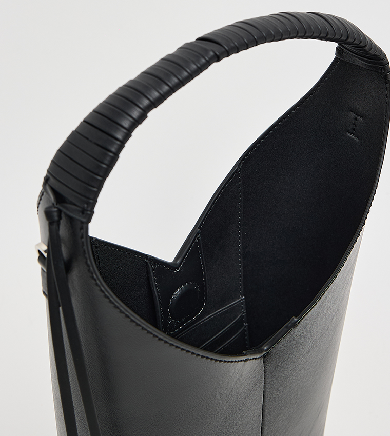 SIMONE Textured Bucket Bag