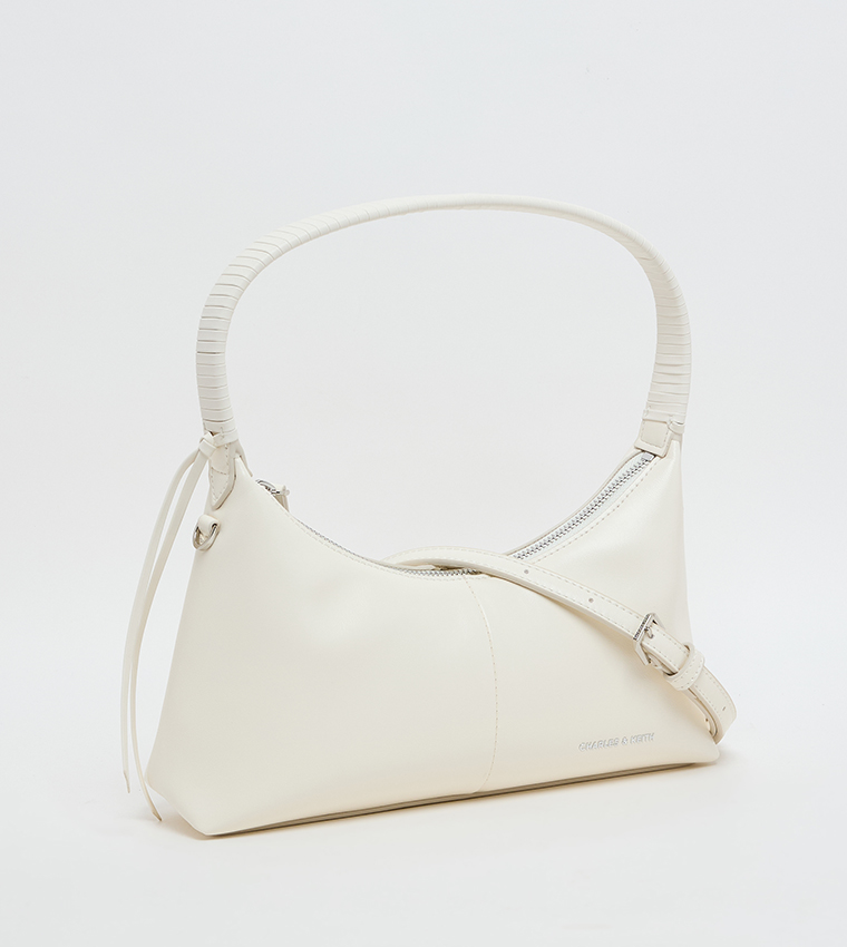 SIMONE Textured Shoulder Bag