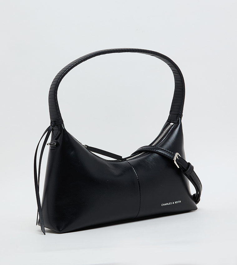 SIMONE Textured Shoulder Bag