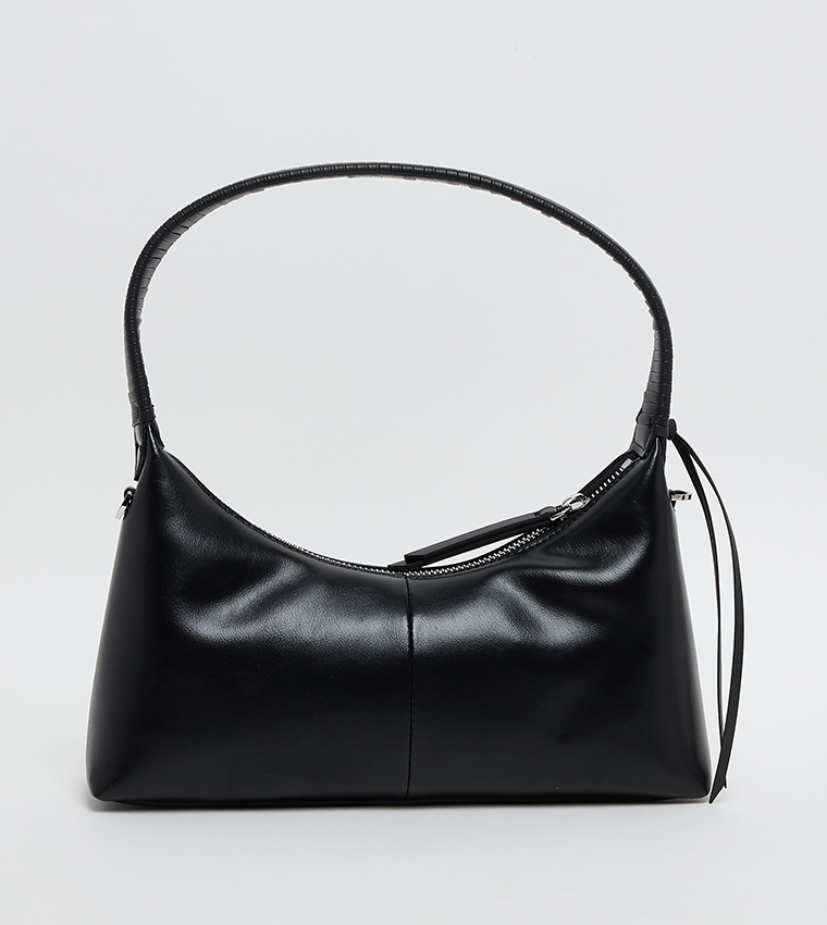 SIMONE Textured Shoulder Bag