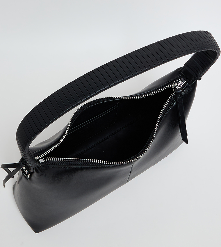 SIMONE Textured Shoulder Bag