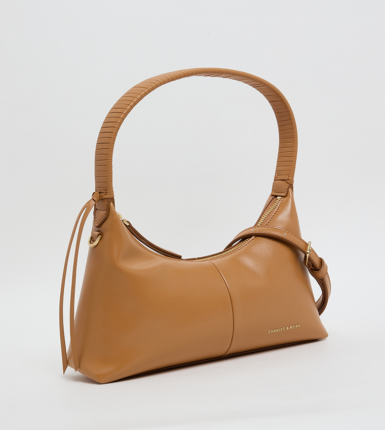SIMONE Textured Shoulder Bag