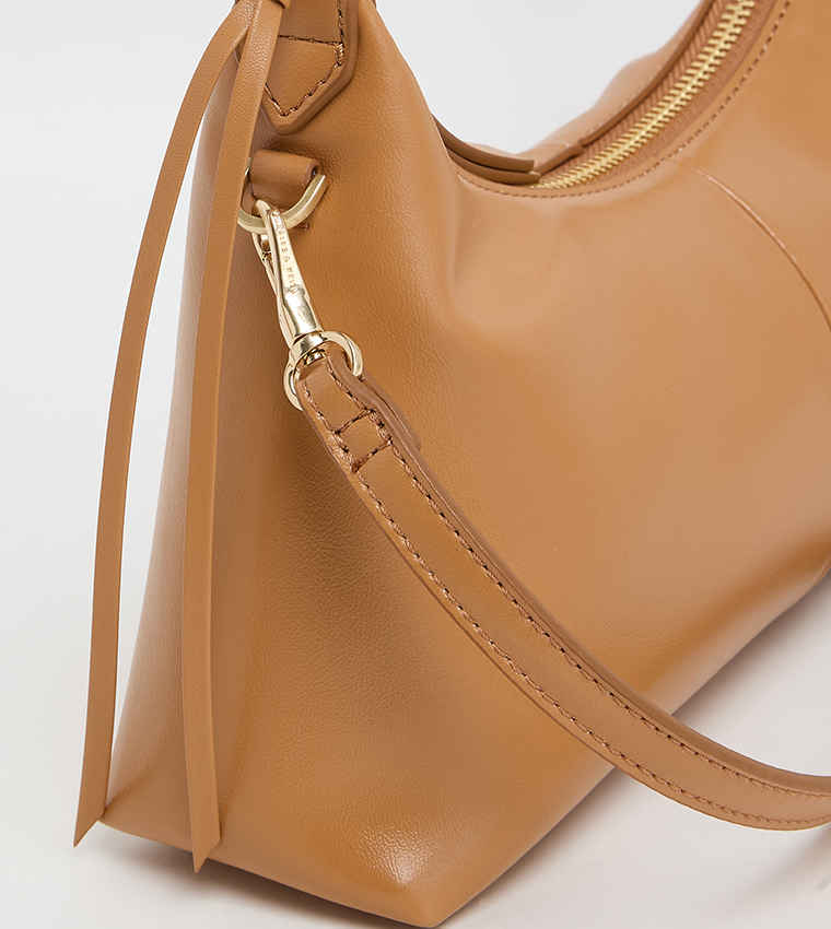 SIMONE Textured Shoulder Bag