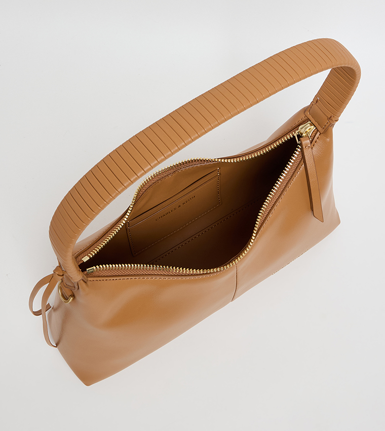 SIMONE Textured Shoulder Bag