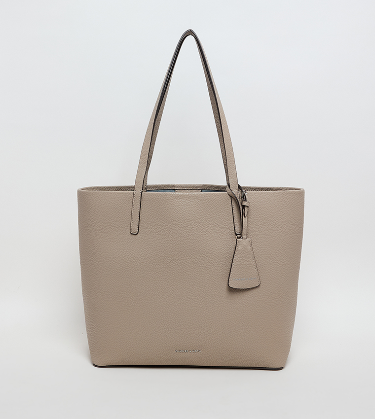 BERYL Textured Tote Bag Set