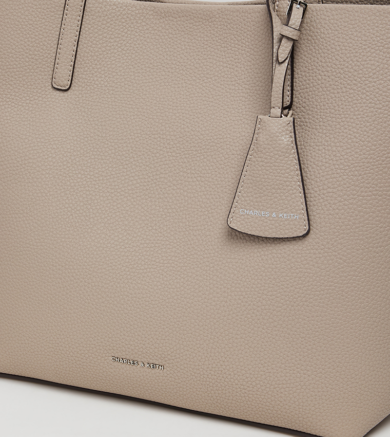 BERYL Textured Tote Bag Set