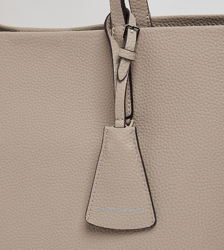 BERYL Textured Tote Bag Set
