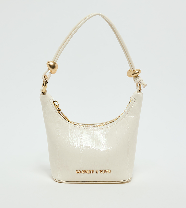 AUGUSTINE Micro Eel-Effect Chain-Handle Bag