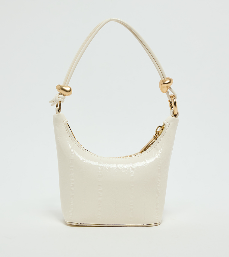 AUGUSTINE Micro Eel-Effect Chain-Handle Bag