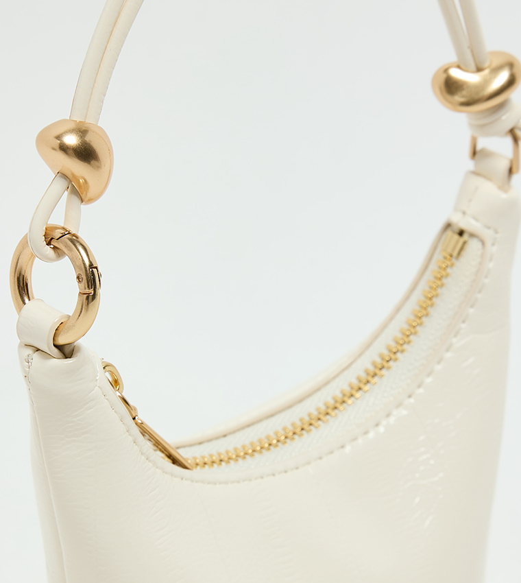 AUGUSTINE Micro Eel-Effect Chain-Handle Bag