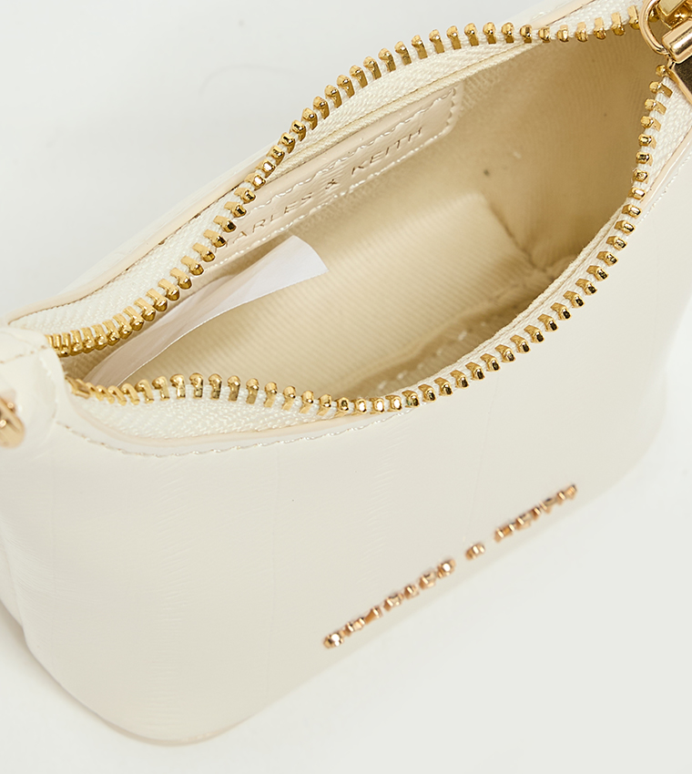 AUGUSTINE Micro Eel-Effect Chain-Handle Bag