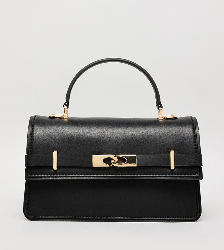 ARLET Belted Top Handle Bag
