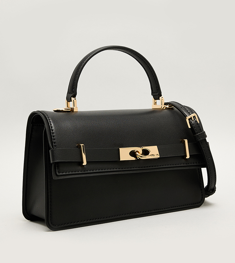 ARLET Belted Top Handle Bag