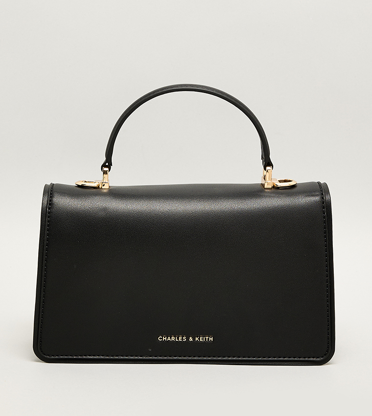 ARLET Belted Top Handle Bag