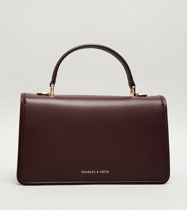 ARLET Belted Top Handle Bag