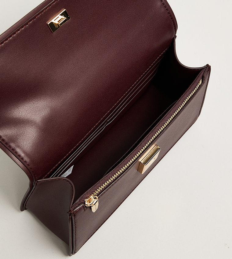 ARLET Belted Top Handle Bag