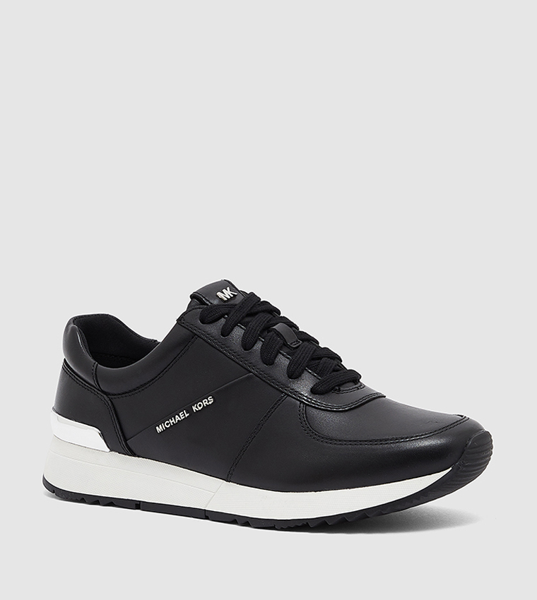 Allie floral discount appliqué leather sneaker