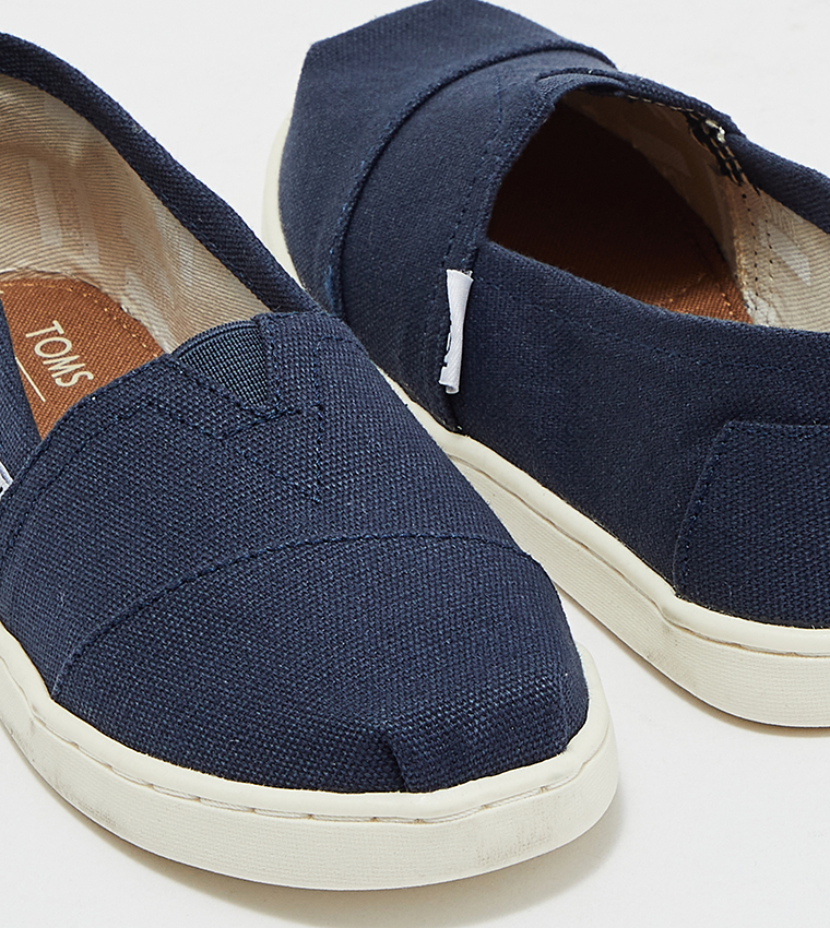 Navy blue toms store