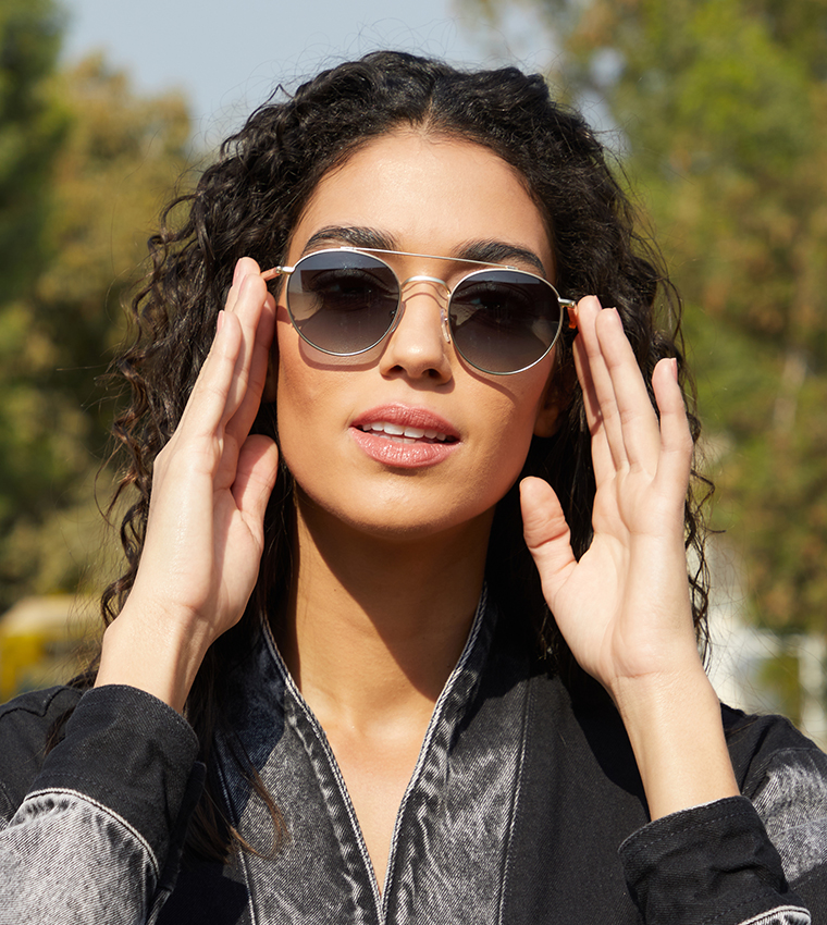 Buy Toms Jarrett Sunglasses Blue In Blue 6thStreet Oman