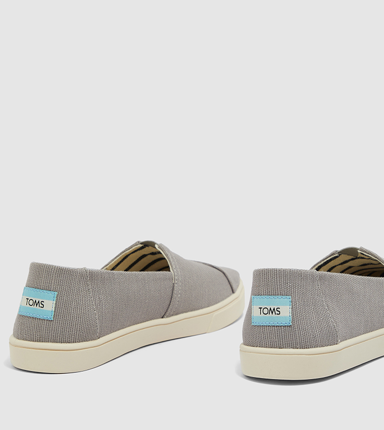 Buy Toms Cup Sole Alpargata In Grey 6thStreet UAE