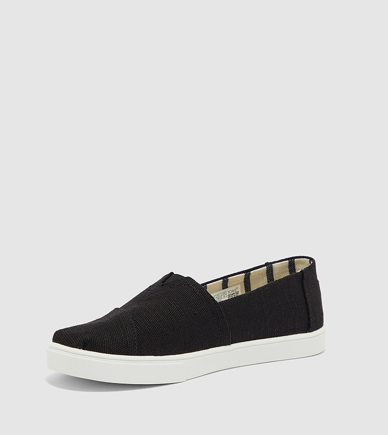 Black on black heritage sales canvas women s cupsole alpargatas