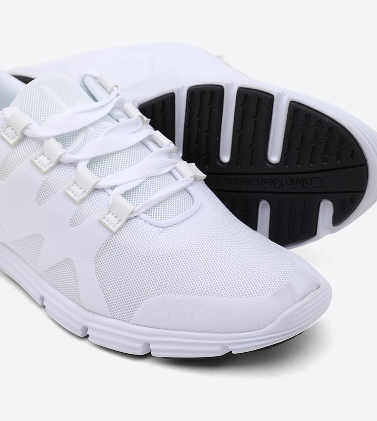 Buy Calvin Klein Murphy Fine Mesh Flocking White In White